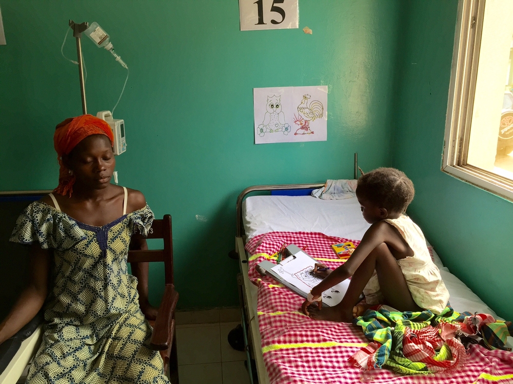 Guiné Bissau: “Muitas crianças seriam salvas se chegassem ao hospital antes”