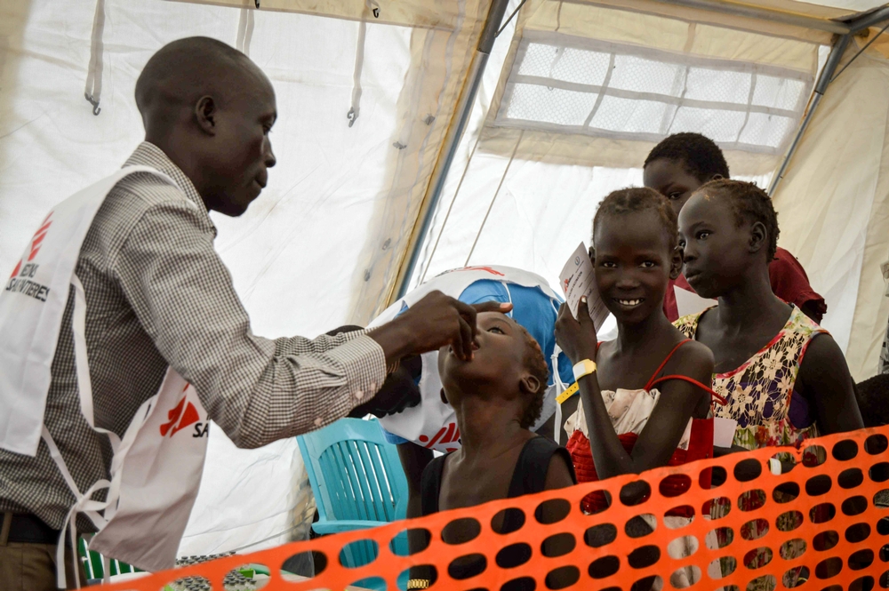 Sudão do Sul: MSF vacina população em alto risco contra a cólera em Juba