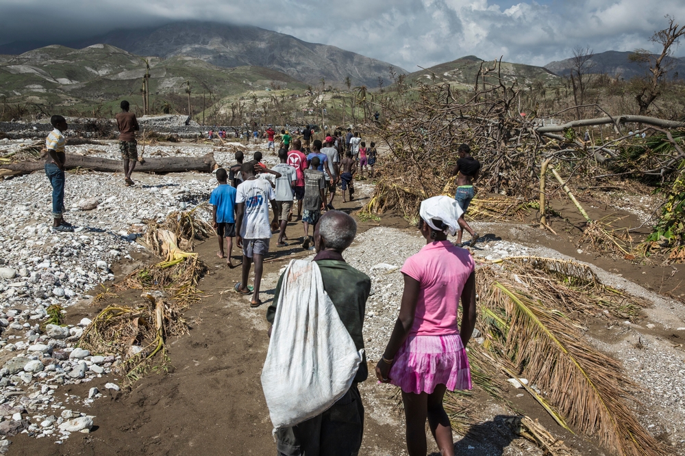 Haiti: equipes encontram necessidade de água limpa e cuidados médicos conforme chegam a regiões afetadas pelo furacão