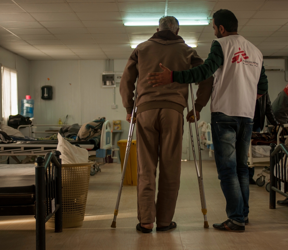 Jordânia: MSF fecha clínica para feridos de guerra sírios