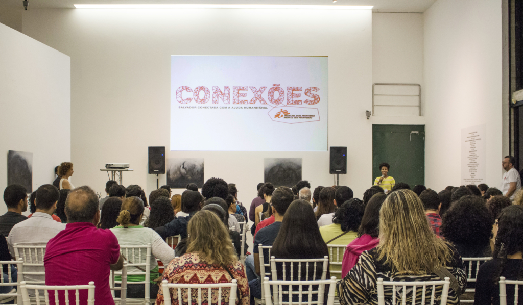 Abertura do Conexões MSF em Salvador tem música, dança, filme e conversa sobre ajuda humanitária