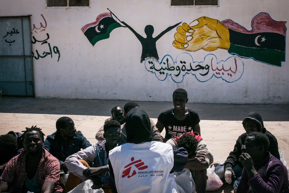 Líbia: MSF oferece cuidados de saúde a migrantes e refugiados detidos em Trípoli