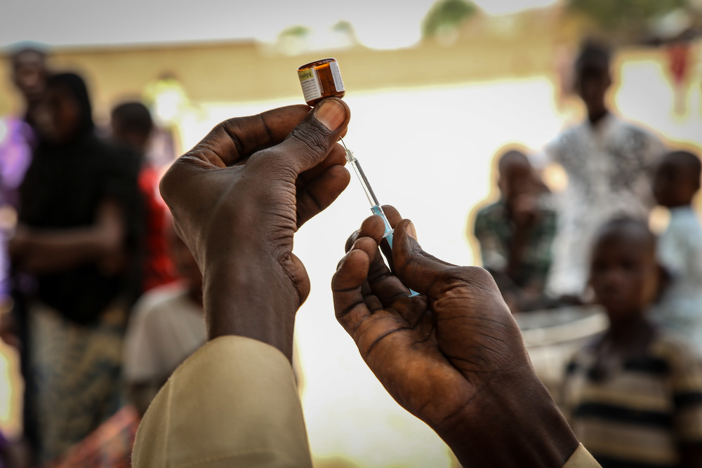 Vacinação conduzida no estado de Yobe, na Nigéria