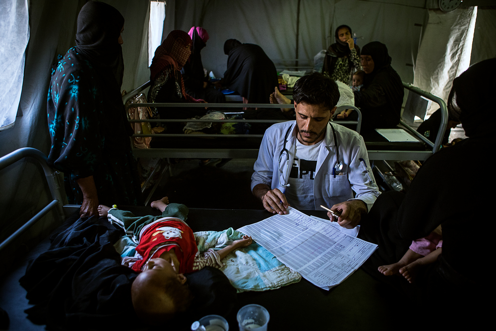 Iraque: MSF atende mais de 300 bebês desnutridos em três meses