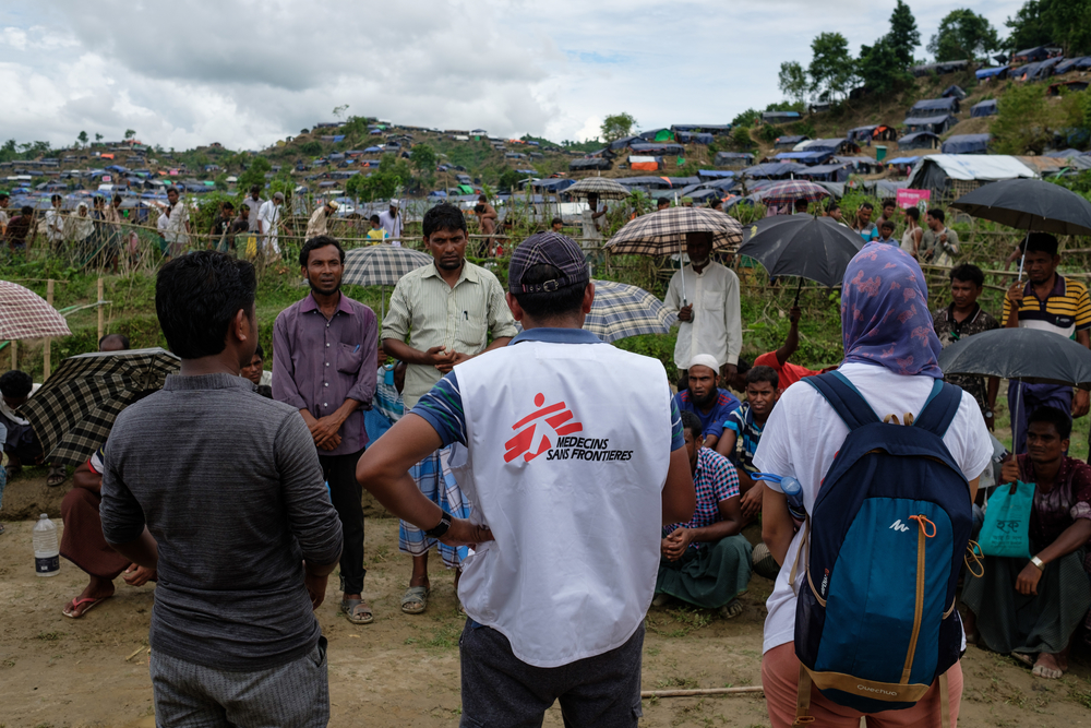 Total de profissionais atuando na região de Cox´s Bazar passa de 200 para 1 mil