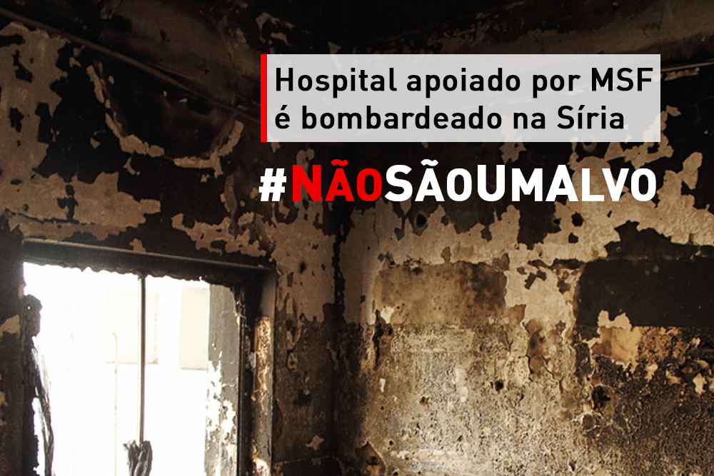 Síria: hospital apoiado por MSF é fechado após ataques aéreos