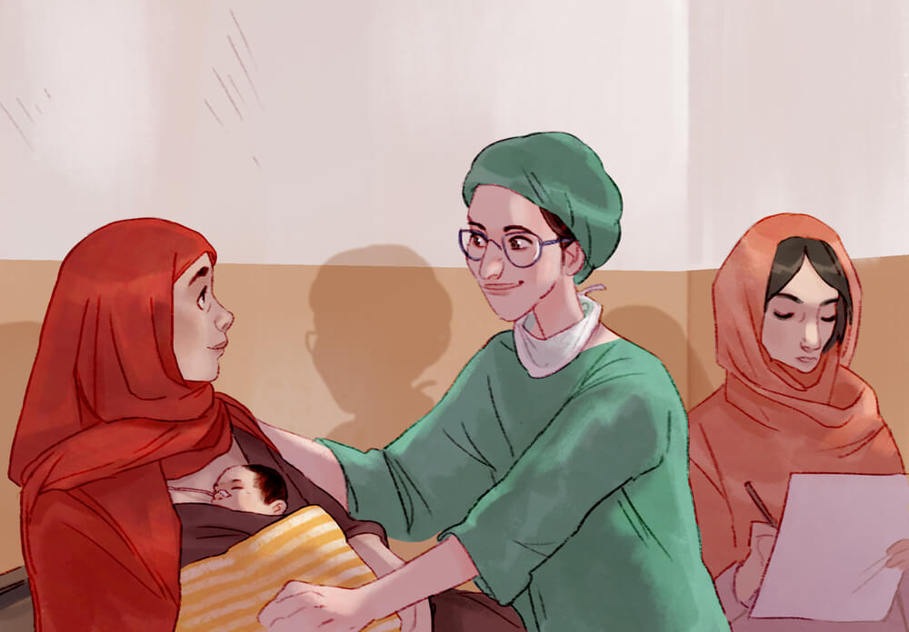 Afeganistão: "Minha irmã, eu vou cuidar de você"