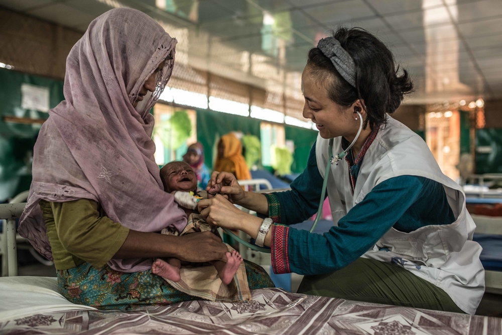 Bangladesh: refugiados rohingyas ainda estão vulneráveis a riscos de saúde graves