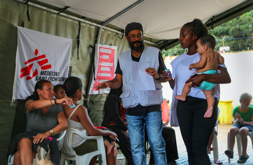 MSF dá assistência a refugiados e migrantes venezuelanos em Roraima