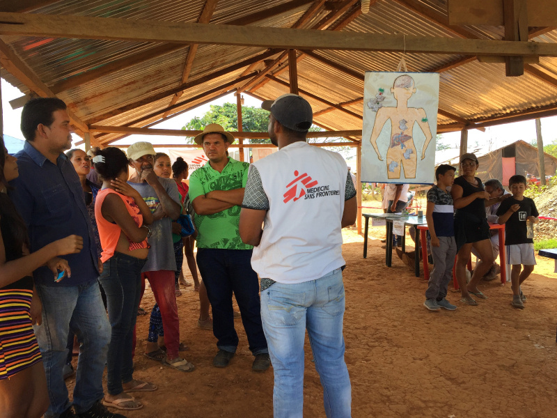 MSF ajuda a reconstruir instalações médicas e atender às necessidades de saúde na Venezuela