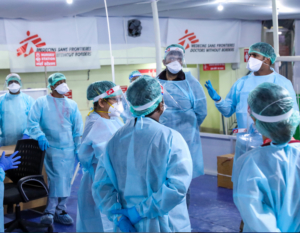 MSF abre centro de tratamento de COVID-19 em Bihar, na Índia