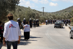MSF condena ataques violentos em Moria, na Grécia