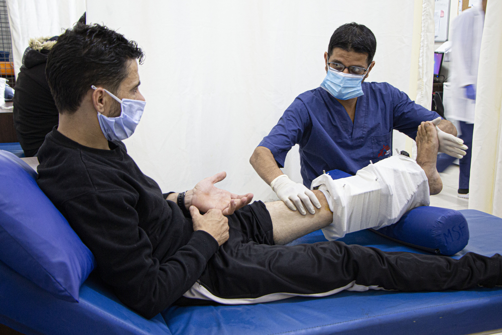 MSF expande atividades de apoio a feridos em Gaza