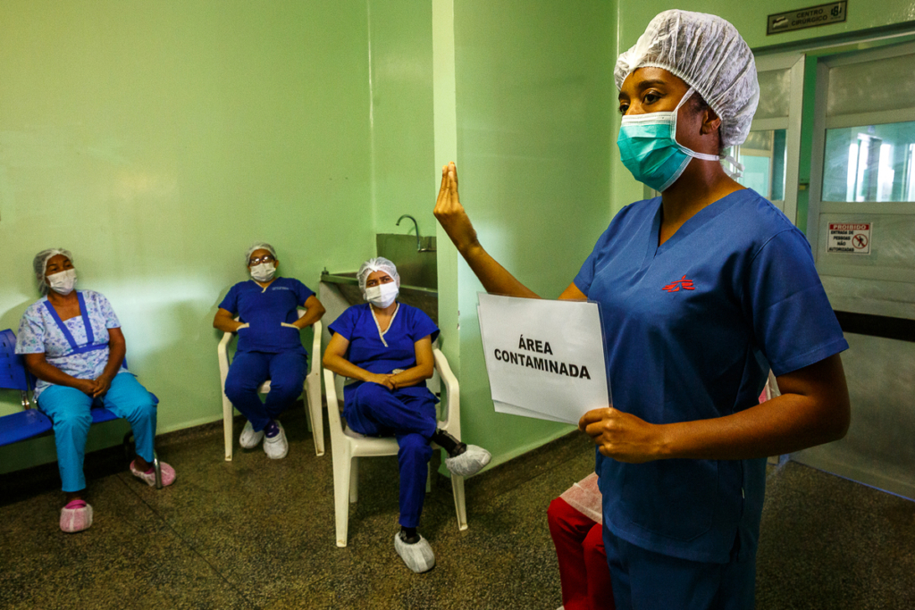 Enfermeira de MSF relata como está sendo atuar contra a COVID-19 no Brasil