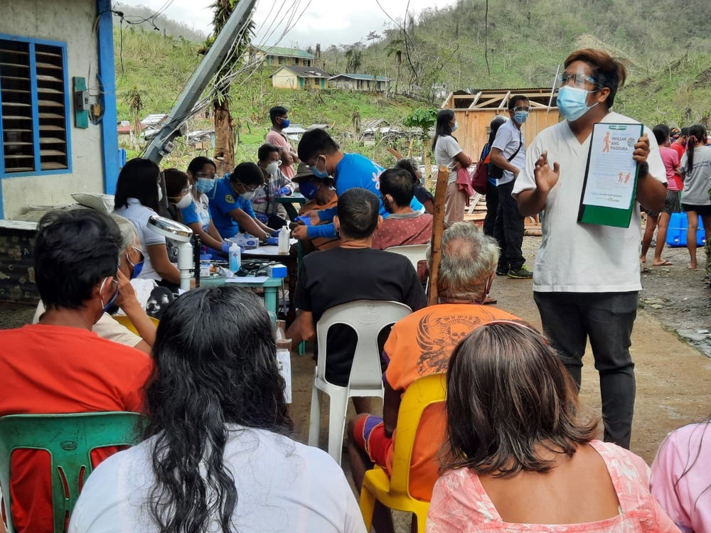 MSF atua após passagem do tufão Goni nas Filipinas