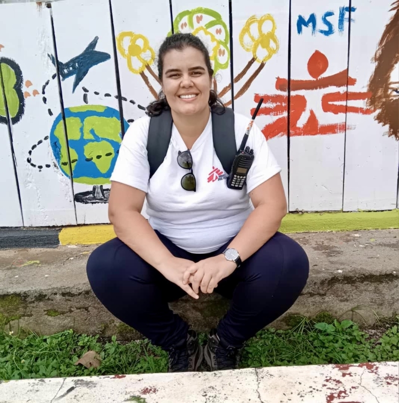 Isabela Teles trabalhou como gerente de atividades de saúde mental de Médicos Sem Fronteiras em Yei, no Sudão do Sul.