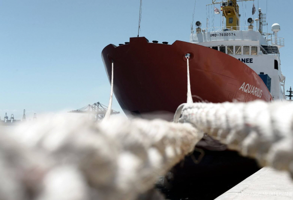 Navio Aquarius retorna ao Mediterrâneo