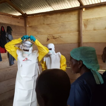 MSF responde a epidemia de Ebola na República Democrática do Congo