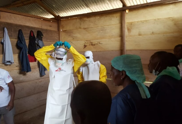 MSF responde a epidemia de Ebola na República Democrática do Congo