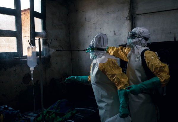 Centro de Tratamento do Ebola no Hospital de Mongbwalu, na República Democrática do Congo. ©Alexis Huguet/MSF