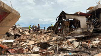 Cidade de La Guaira após terremotos que atingiram a Venezuela em 24/06/2026. ©Mariana Zupo/MSF