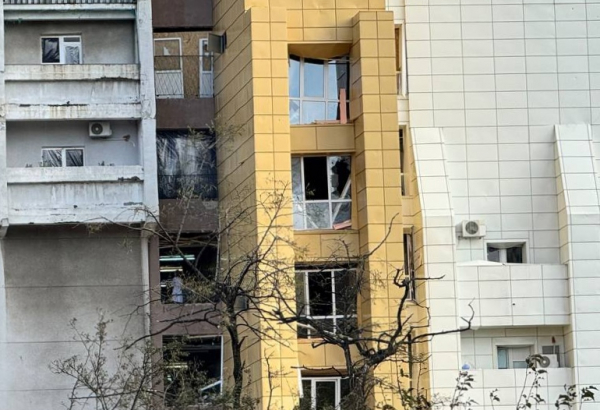 Hospital danificado em Dnipro. Ucrânia. © MSF