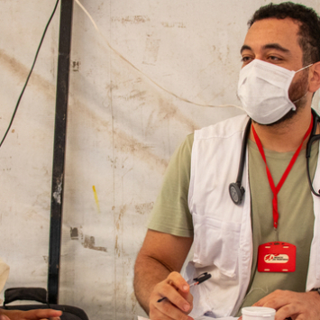 Equipes de MSF prestam atendimento médico a vítimas de conflitos armados e migrantes com dificuldades de acesso à saúde em Arauca, Venezuela. 2025. ©Natalia Romero Peñuela/MSF