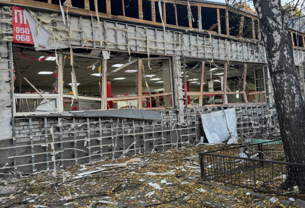 Infraestrutura civil após ataque russo em Synelnykove, região de Dnipropetrovsk, na Ucrânia em 24 de outubro de 2026.©MSF