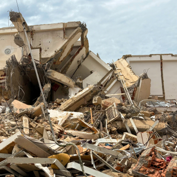 La Guaira após terremotos de 24 de junho de 2026, na Venezuela. ©Mariana Zupo/MSF