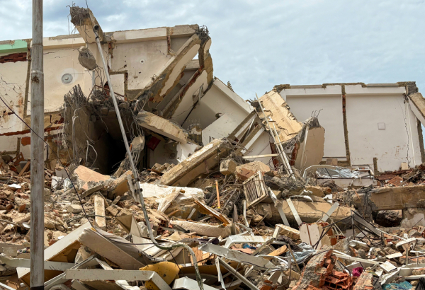 La Guaira após terremotos de 24 de junho de 2026, na Venezuela. ©Mariana Zupo/MSF