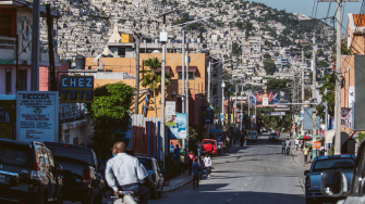 Jalousie, bairro em Porto Príncipe, capital do Haiti. © Valerie Baeriswyl