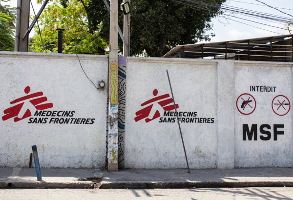 Centro de Emergência de MSF em Turgeau, no Haiti. © Alexandre Marcou/MSF