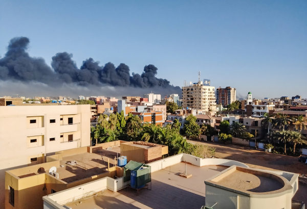 Imagem aérea dos conflitos que eclodiram em Cartum, no Sudão. 4 de maio de 2023. ©Atsuhiko Ochiai/MSF