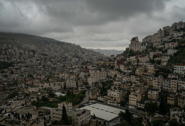 Cidade de Nablus, na Cisjordânia. Abril de 2023. © Samar Hazboun