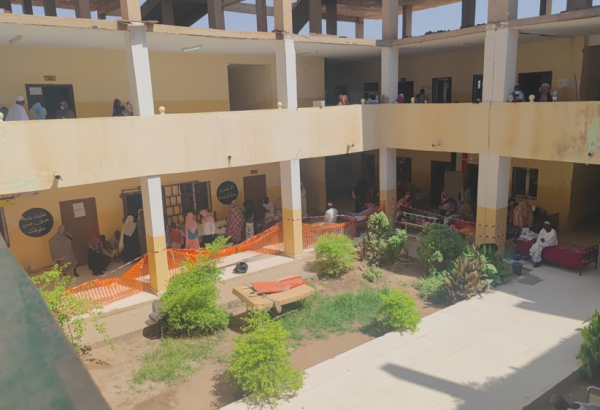 Hospital Sul, em El Fasher, em julho de 2023. © MSF