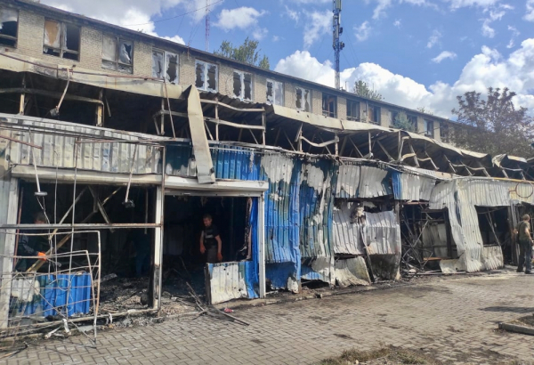 MSB167867 – Ataque a mercado na cidade de Kostiantynivka deixou pelo menos 17 pessoas mortas. ©Yuliia Trofimova/MSF