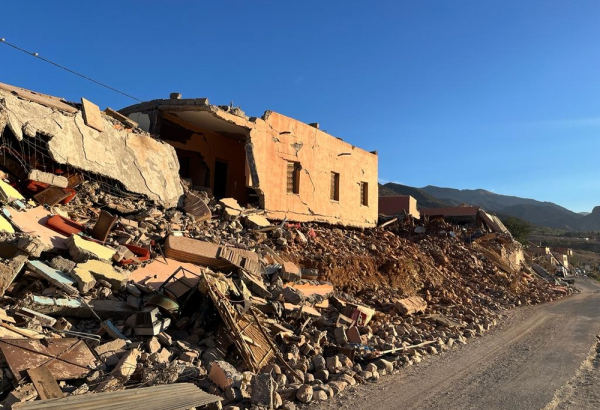 Imagem da cidade de Talat Nyakoub, a 95 km de Marraquexe. ©MSF/Freddy Liesner