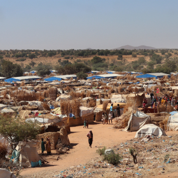 Acampamento de refugiados de Ourang, no Chade. ₢ Renaud Masbeye/MSF