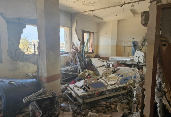Fotografia tirada dentro do hospital Nasser, em 13 de março de 2024 © MSF