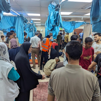 O Dr. Sohaib Safi trabalhou na sala de emergência do hospital Al-Aqsa, em Gaza, na Palestina, em 2024. Ele compartilha como é a guerra vista de dentro de uma sala de emergência.