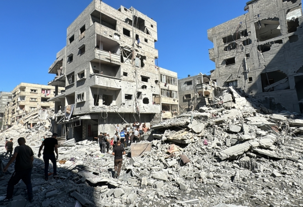 Destruição no norte de Gaza após bombardeios. Gaza, outubro de 2024. ©MSF