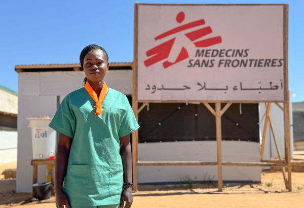 Solange Famanou Ahidjo, Midwife