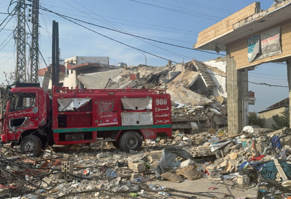 Destruição em Ain Baal após ataque israelense. © Maryam Srour/MSF