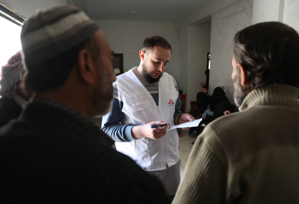 Pela primeira vez em mais de uma década, MSF ganhou acesso a Damasco e começou a operar clínicas móveis em Ghouta Oriental  ©Omar Haj Kadour