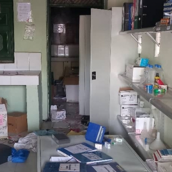 Hospital e escritórios de MSF em Ulang foram saqueados por homens armados. @MSF