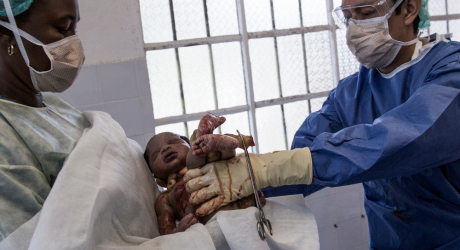 Projeto de saúde materna em Serra Leoa