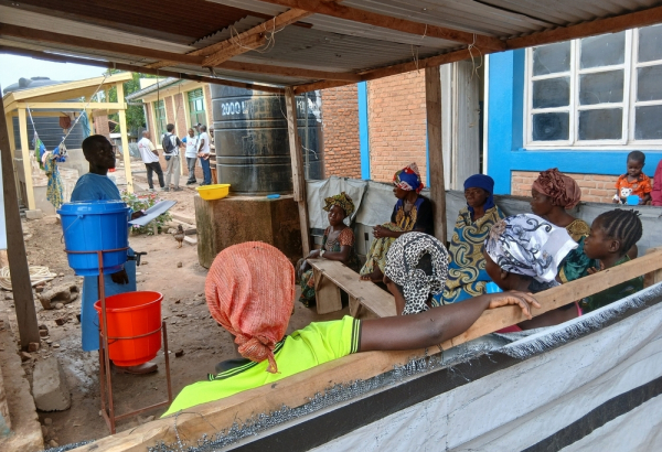 Sessão de prevenção de cólera | @Frederic OMEGA/MSF