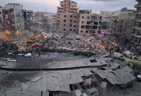 Imagem dos danos no Hospital Jabal Amel após o ataque em 1 de junho. @MSF