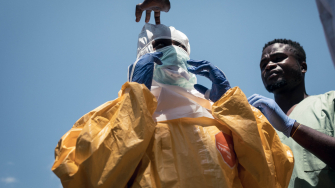 Centro de Tratamento de Ebola no Hospital de Mongbwalu. República Democrática do Congo. ©Alexis Huguet/MSF