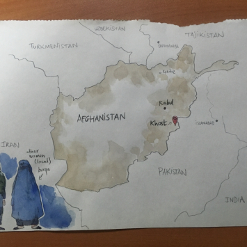 Nunca é um dia comum em Khost